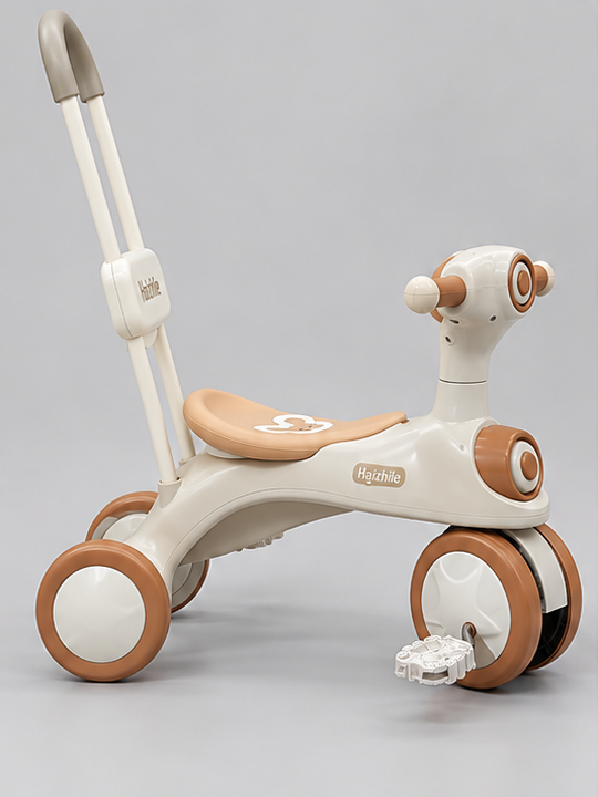 Haizhile Toddler Push Tricycle with Lights & Music