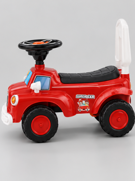 Vintage Truck Toddler Push & Ride-On Car