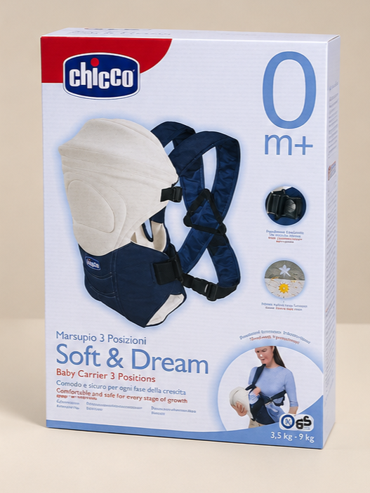 Chicco Soft & Dream 3-Position Ergonomic Baby Carrier