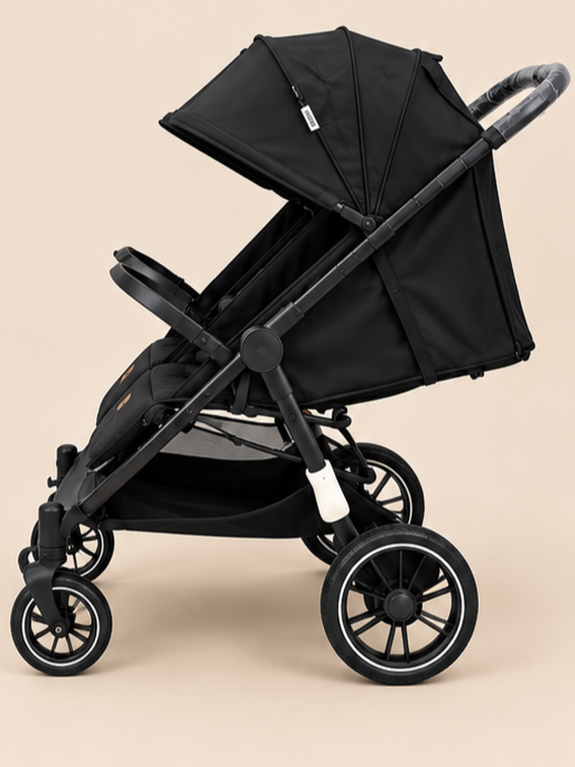 Kidilo Premium Twin Baby Stroller - LB100