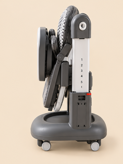 Kidilo Multi-Functional 3-in-1 Baby High Chair, Walker & Rocker- 015