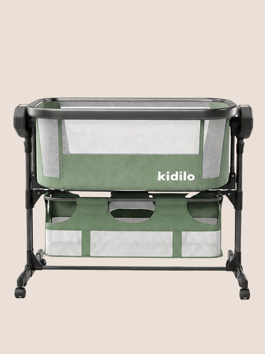 Kidilo Smart Electric Baby Cradle & Co-Sleeper (Green)