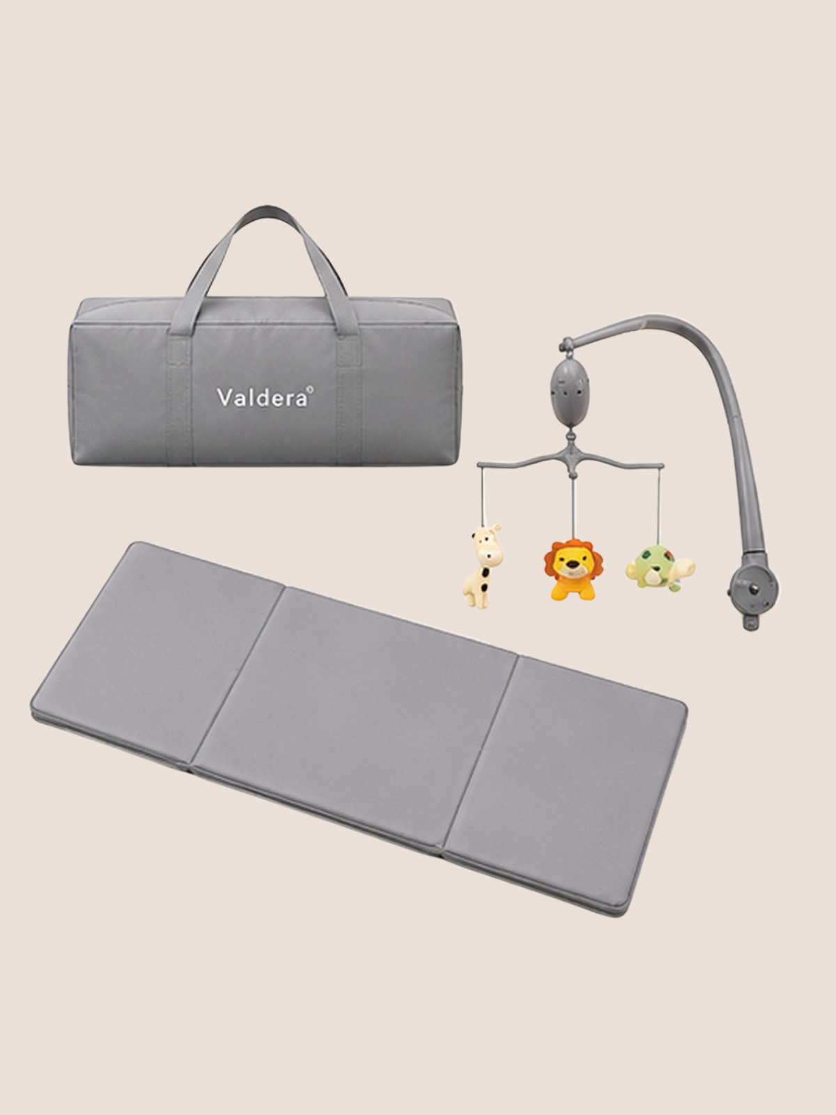 Valdera Cool Baby All-in-1 Playpen & Bassinet Nursery Center