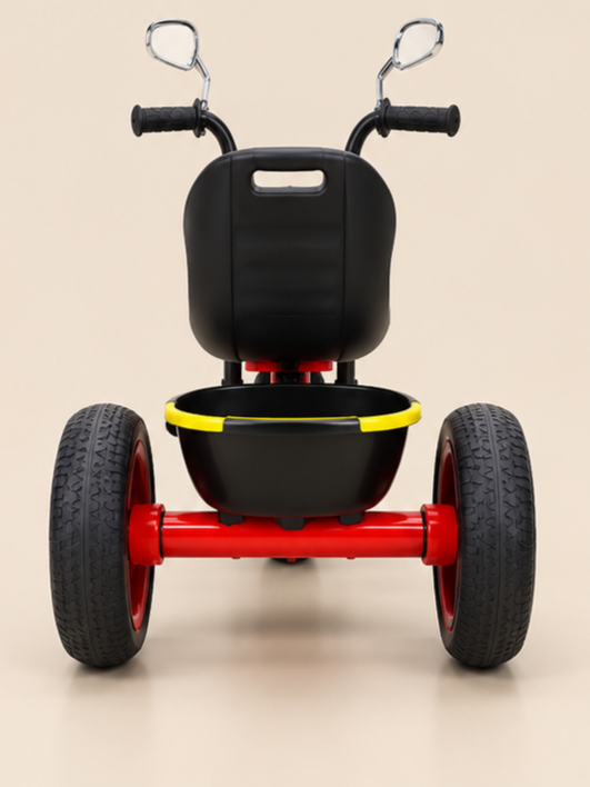 Road Cruiser Kids Chopper Tricycle with Headlight & Side Mirrors