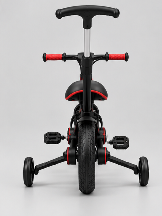 4-in-1 Imported Multifunctional Kids Push Tricycle & Balance Bike