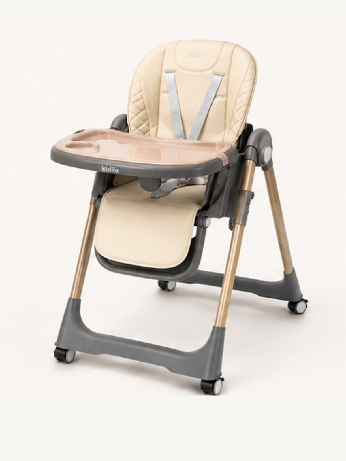 Kidilo Adjustable 2-in-1 Baby High Chair