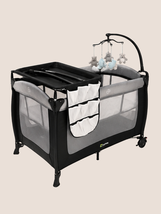 Cool Baby 2-in-1 Foldable Nursery Playpen & Bed