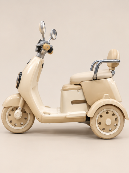 Dual-Motor Electric Ride-On Scooter (2-Seater)