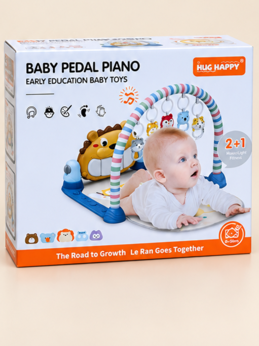 Hug Happy Baby Pedal Piano Fitness Play Gym