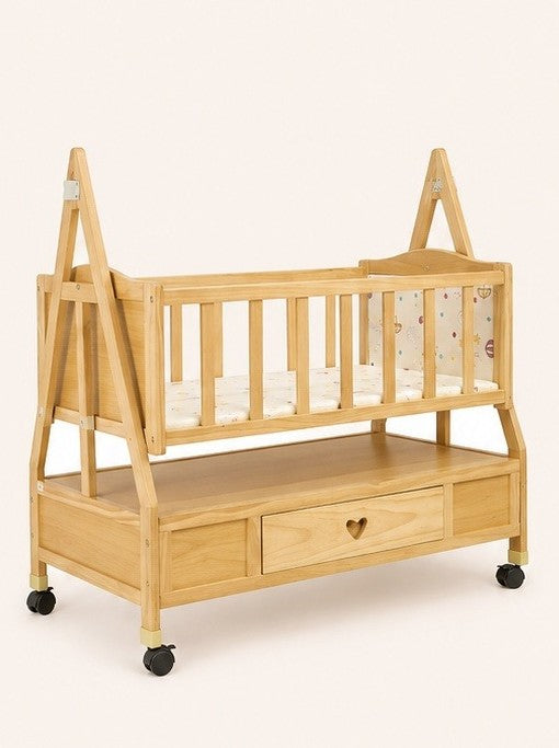 Wooden Cradling Swing Cot