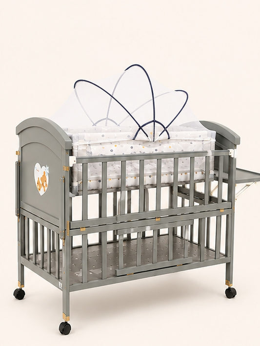 Imported baby Wooden Cot (BZ612)