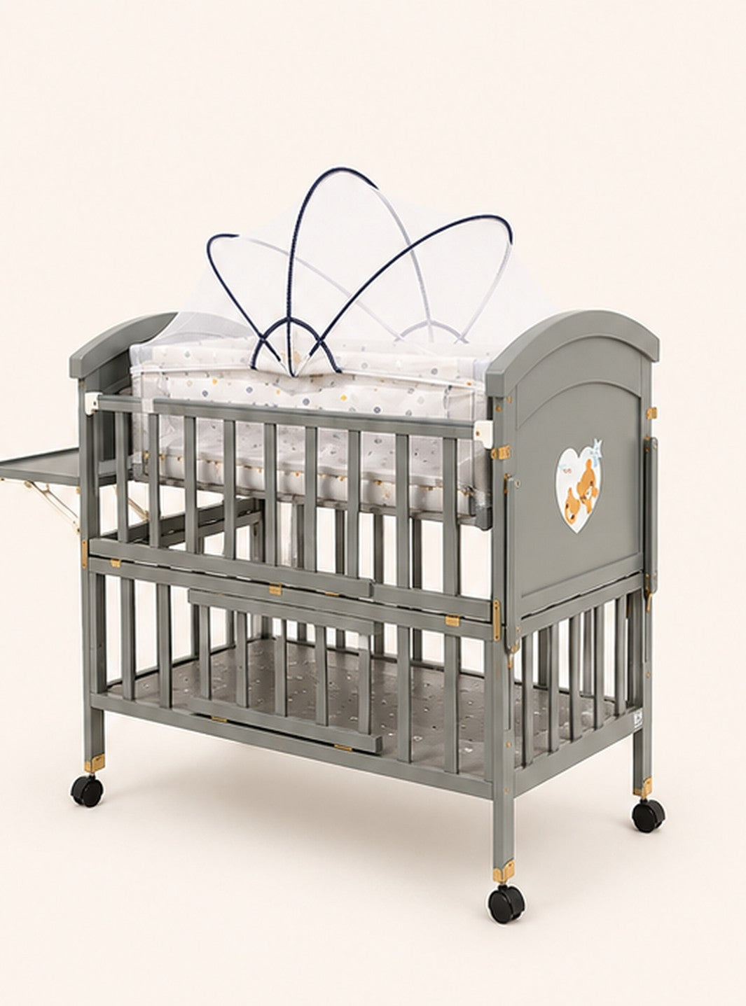 Imported baby Wooden Cot (BZ612)