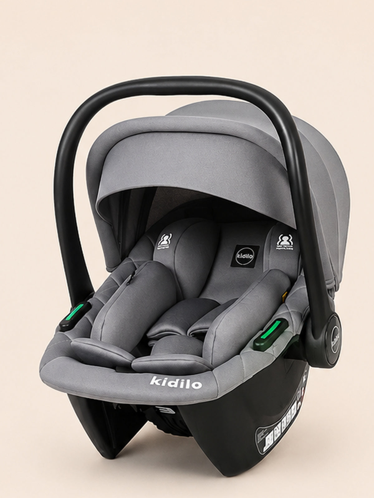 Kidilo 2-in-1 Baby Carrycot & Car Seat