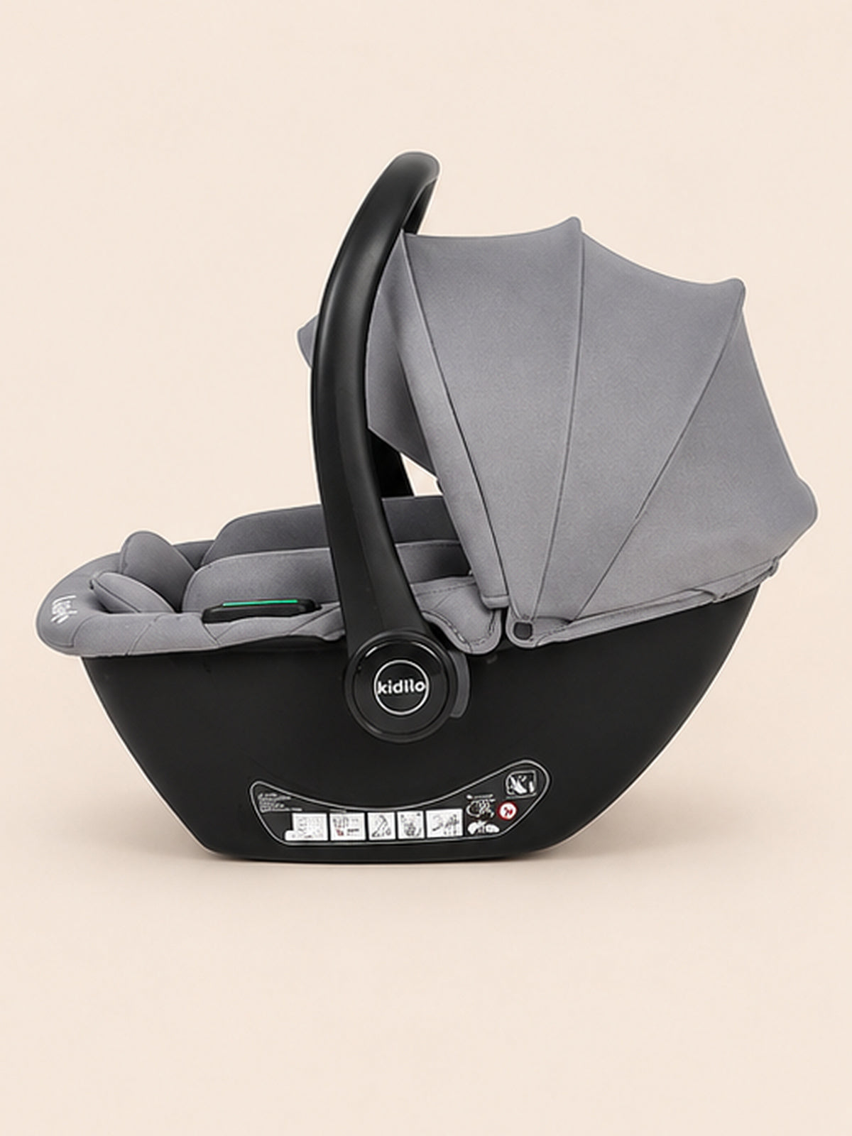 Kidilo 2-in-1 Baby Carrycot & Car Seat