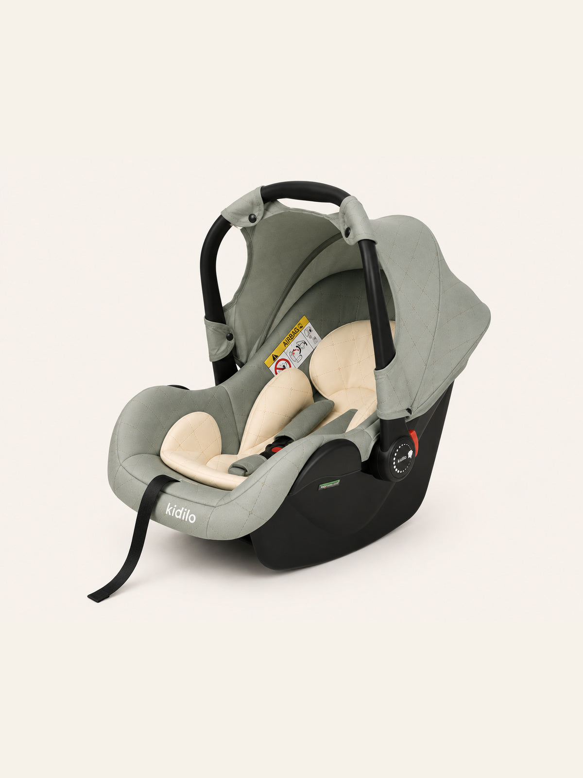 Kidilo 2-in-1 Carry Cot & Car Seat