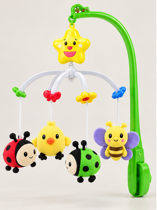 Sweet Cuddles Wind-Up Musical Cot Mobile