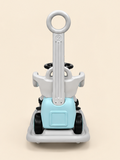 3-in-1 Baby Push Car & Rocking Horse with Parent Handle