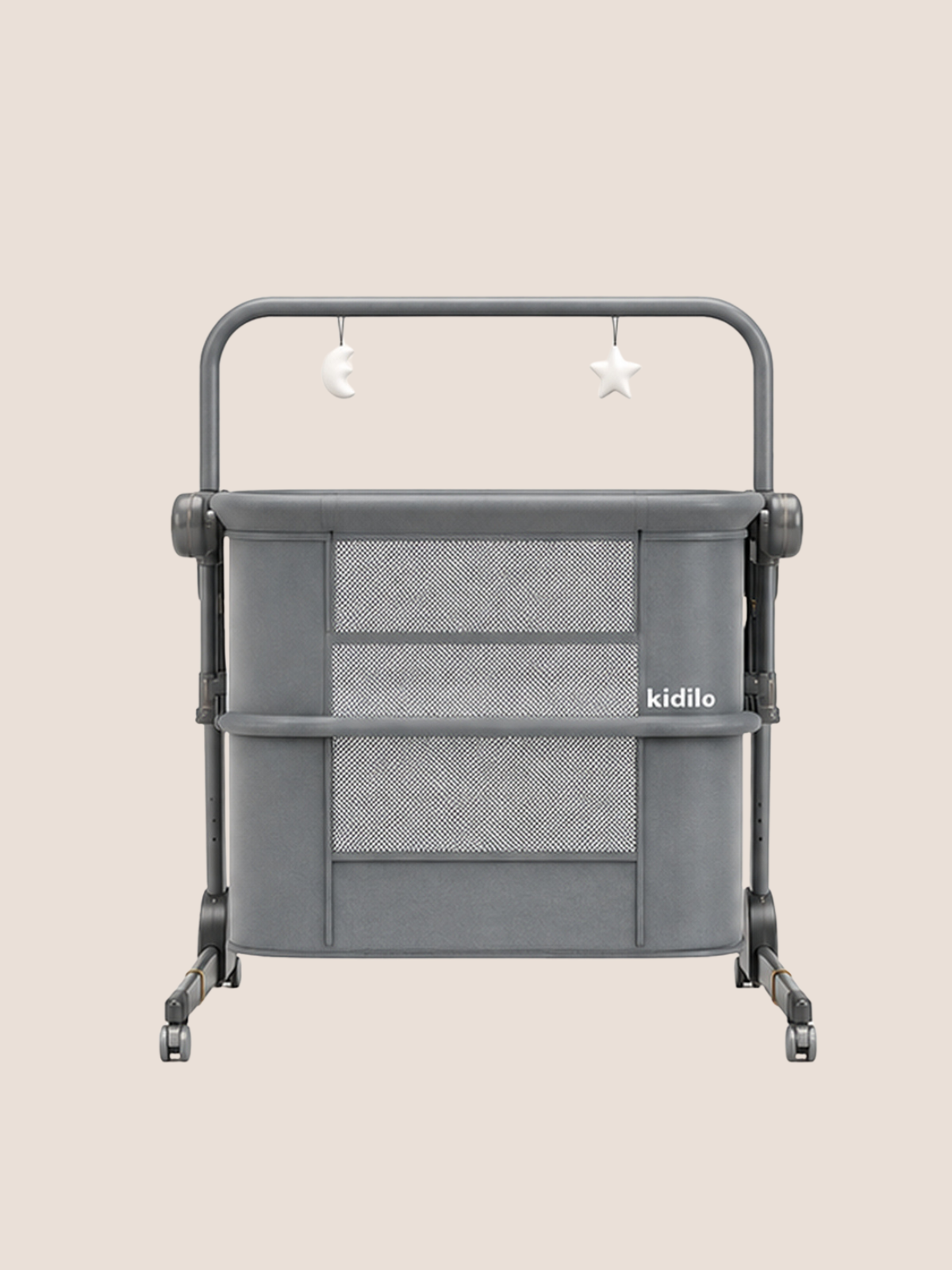 Kidilo Smart Electric Baby Bassinet & Cradle (Grey)
