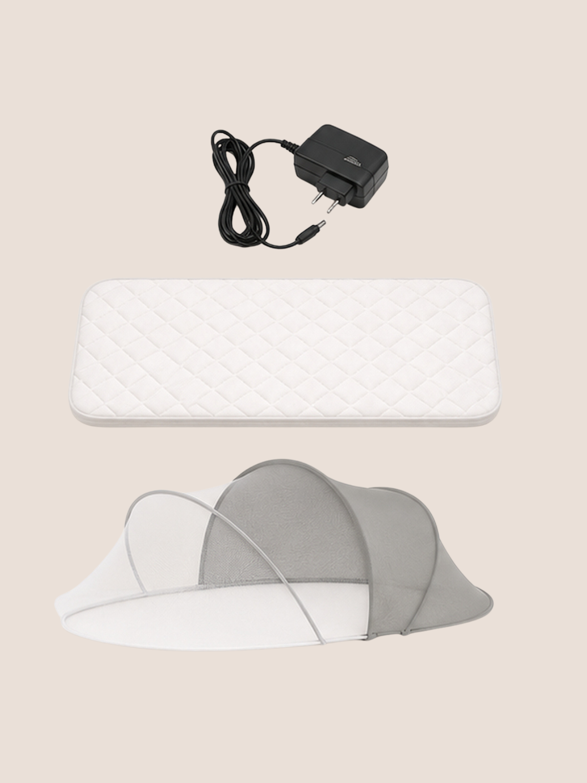 Kidilo Smart Electric Baby Bassinet & Cradle (Grey)