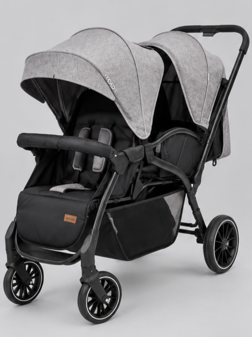Kidilo Twin Baby Stroller - LB200