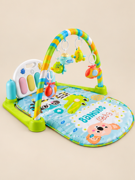 Imported 5-in-1 Remote Control Projection Pedal Piano Baby Gym Mat with Light & Music-9910