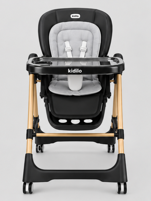 Kidilo 2-in-1 Convertible High Chair & Low Swing Seat - DC02
