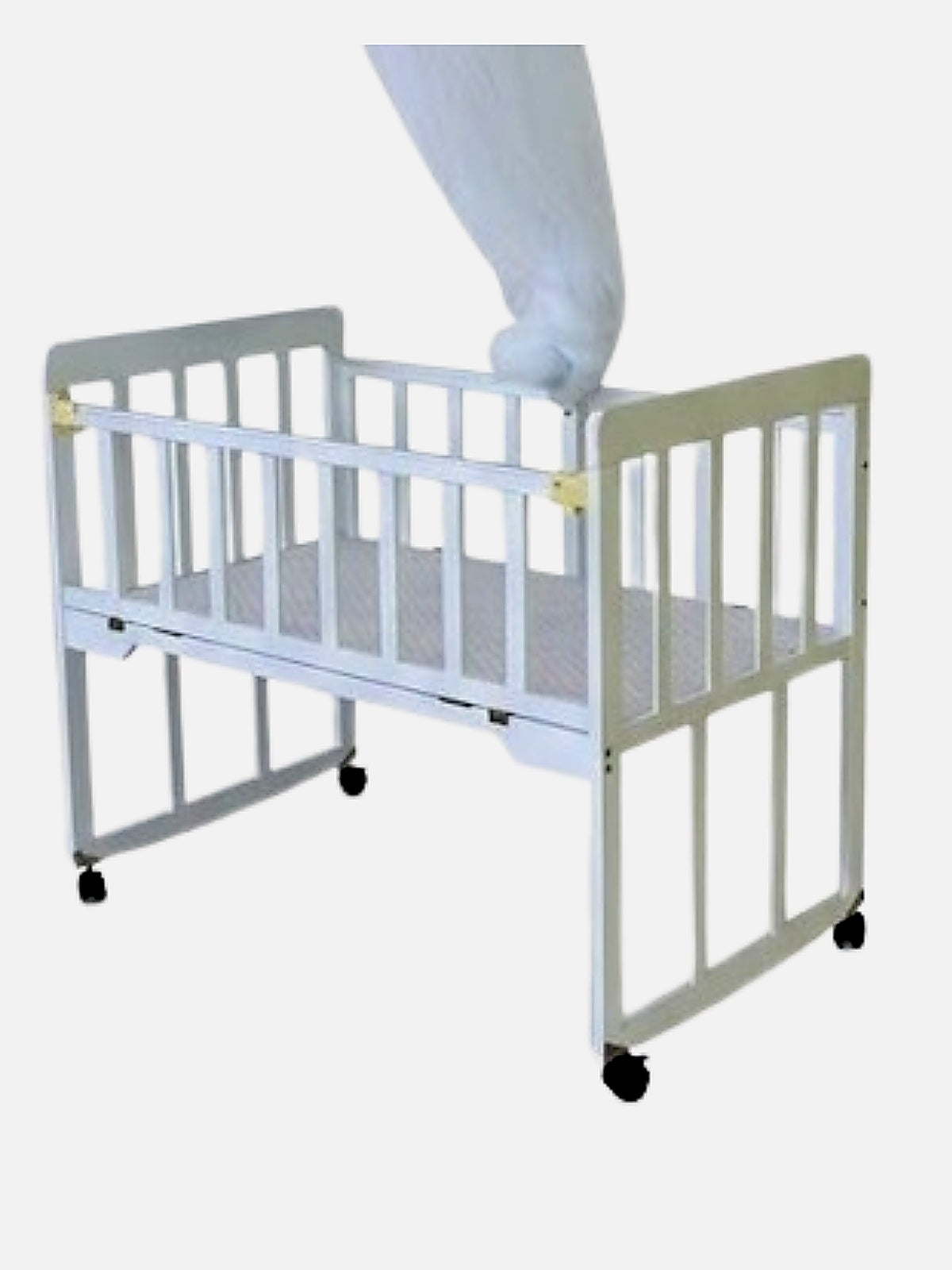 Single Portion Portable Baby Crib with Wheels