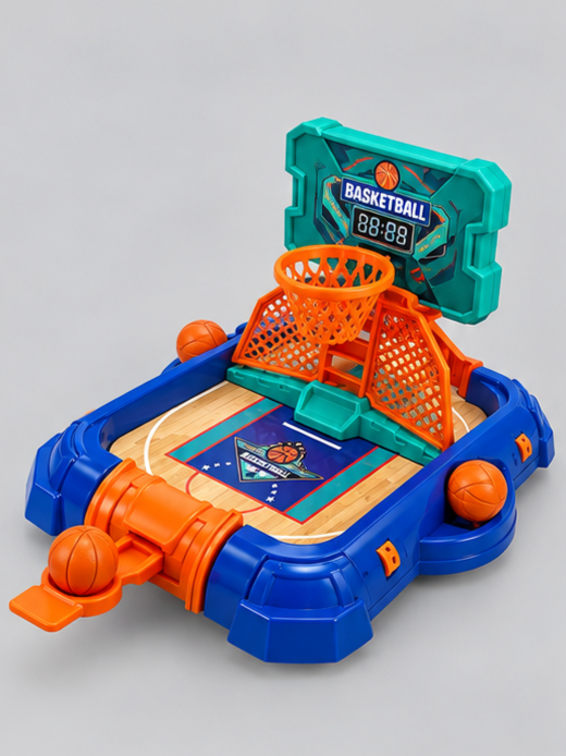 2-in-1 Tabletop Basketball Arcade Board Game Set