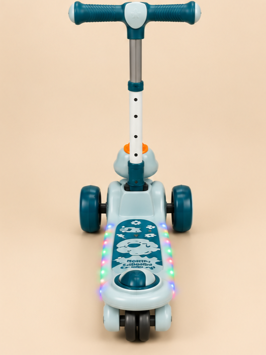 Duck 3-Wheel Kids Kick Scooter with LED Lights