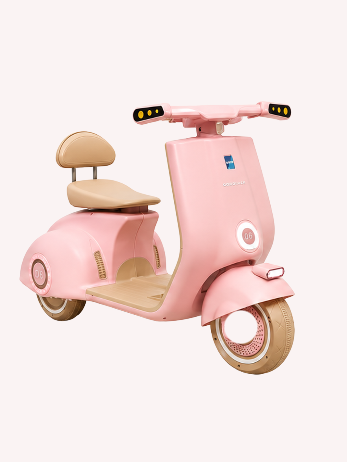 Imported Dual Motor Kids Vintage Electric Vespa Scooter