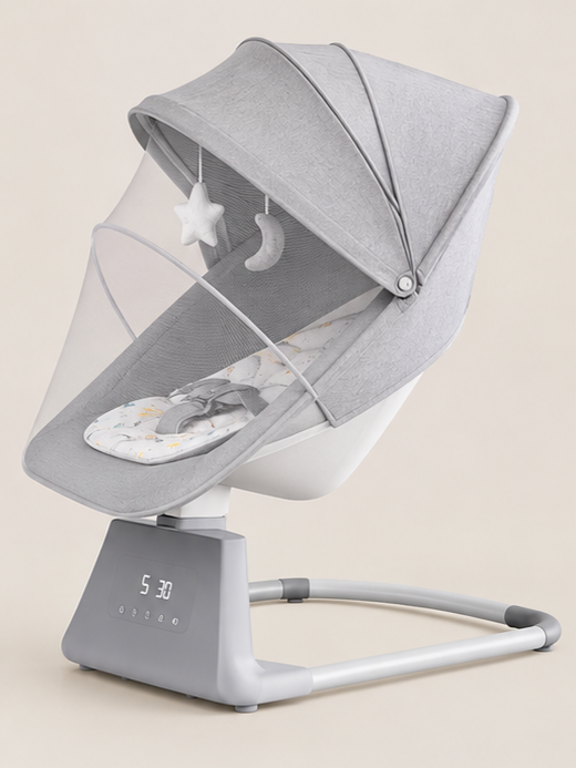 Cool Baby 4-in-1 Deluxe Electric Baby Swing & Rocker Classic