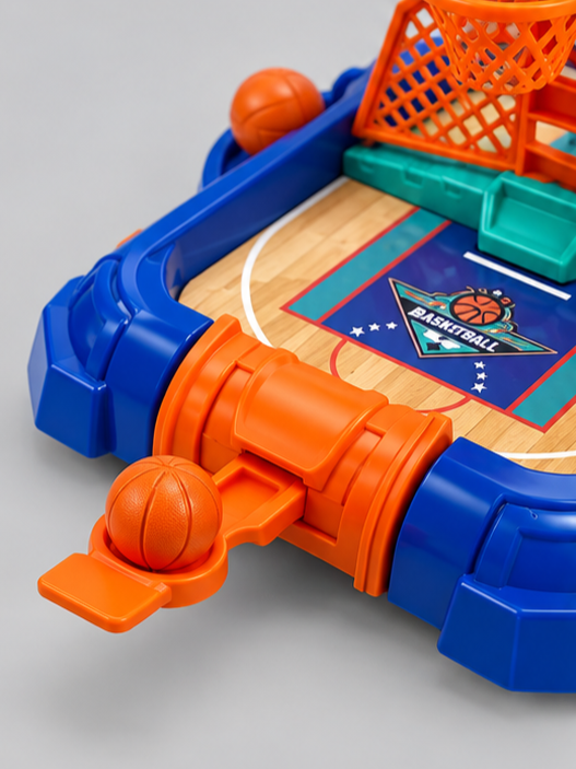 2-in-1 Tabletop Basketball Arcade Board Game Set
