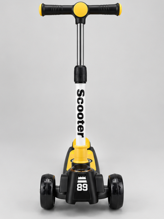 Racing Sports 3-Wheel Kids Kick Scooty with Music & Lights