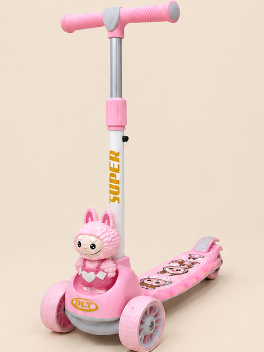 3-in-1 Kids Scooter with Adjustable Handlebar