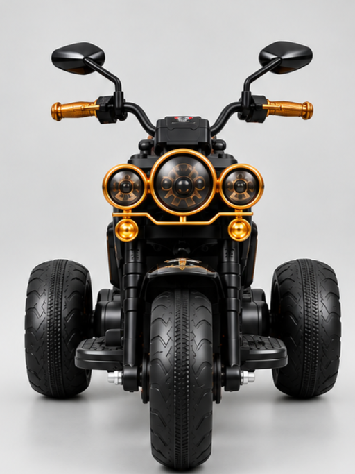 Kids Vintage Heavy Chopper Electric Bike