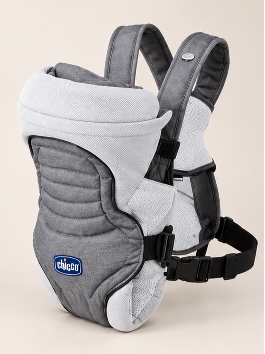 Chicco Soft & Dream Ergonomic Multi-Position Baby Carrier – Grey Edition