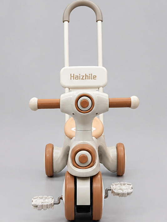 Haizhile Toddler Push Tricycle with Lights & Music