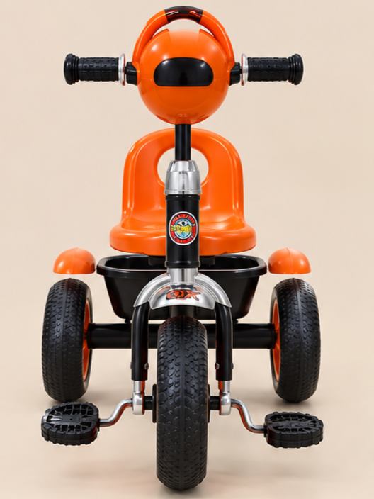 Guangda Speedy Kids Classic Tricycle with Rear Basket