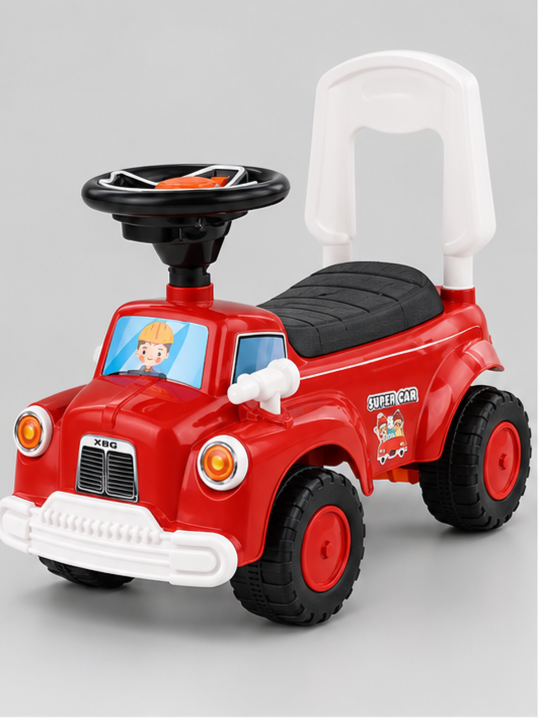 Vintage Truck Toddler Push & Ride-On Car