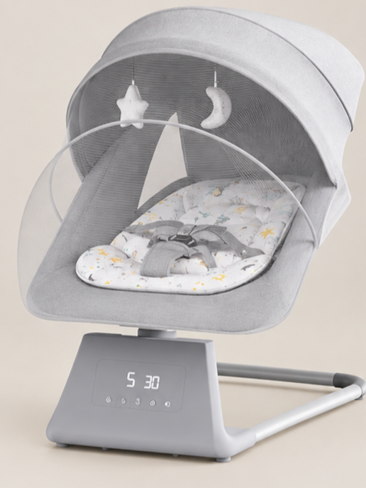 Cool Baby 4-in-1 Deluxe Electric Baby Swing & Rocker Classic