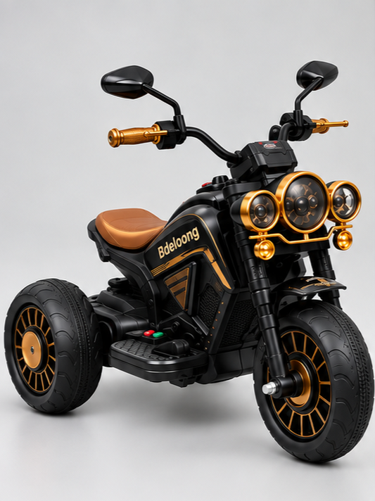 Kids Vintage Heavy Chopper Electric Bike