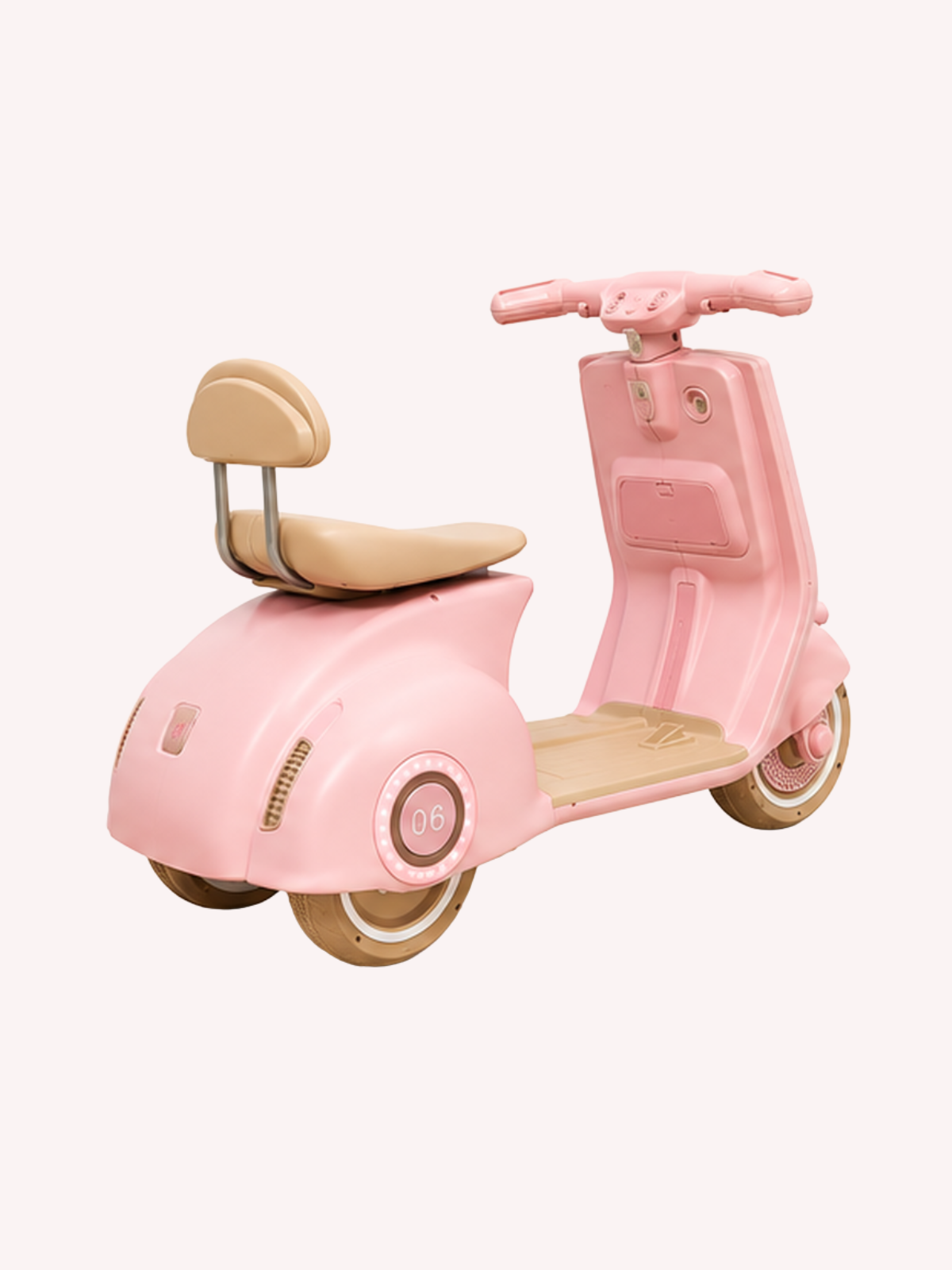Imported Dual Motor Kids Vintage Electric Vespa Scooter