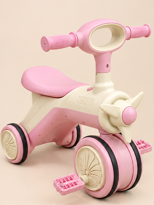 Imported QiLeJia Kids Airplane-Style Tricycle with Music & Lights