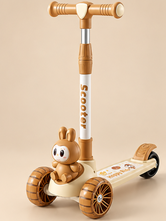 Bunny 3-Wheel Kids Kick Scooty