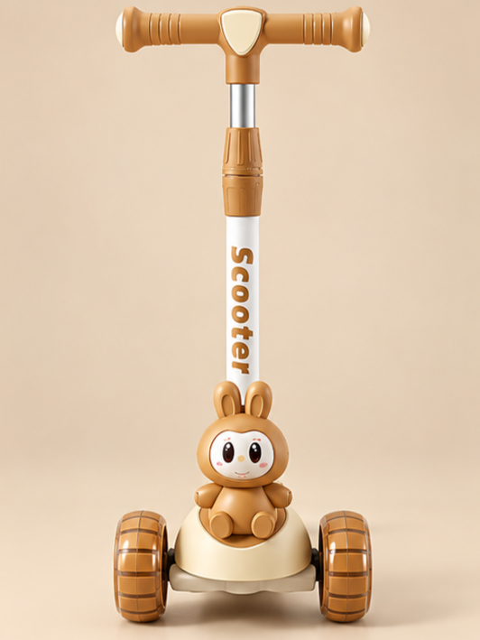 Bunny 3-Wheel Kids Kick Scooty