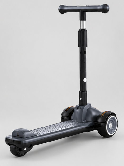 Heavy-Duty Matte Finish 3-Wheel Kick Scooty