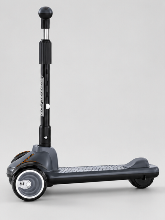 Heavy-Duty Matte Finish 3-Wheel Kick Scooty