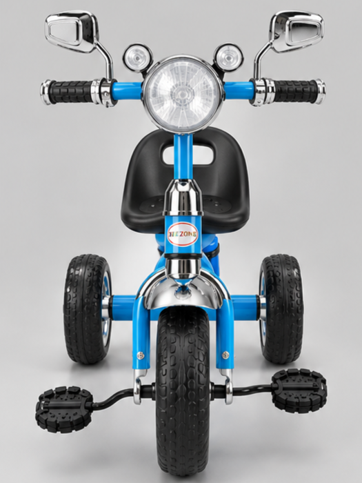 Retro Rider Chopper Tricycle with Water Bottle & Side Mirrors