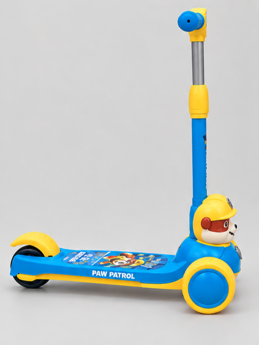 Paw Patrol 3-Wheel Kids Kick Scooter with Music