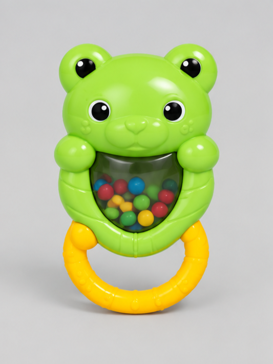 Lucky King 6-Piece Animal Friends Baby Rattle & Teether Gift Set